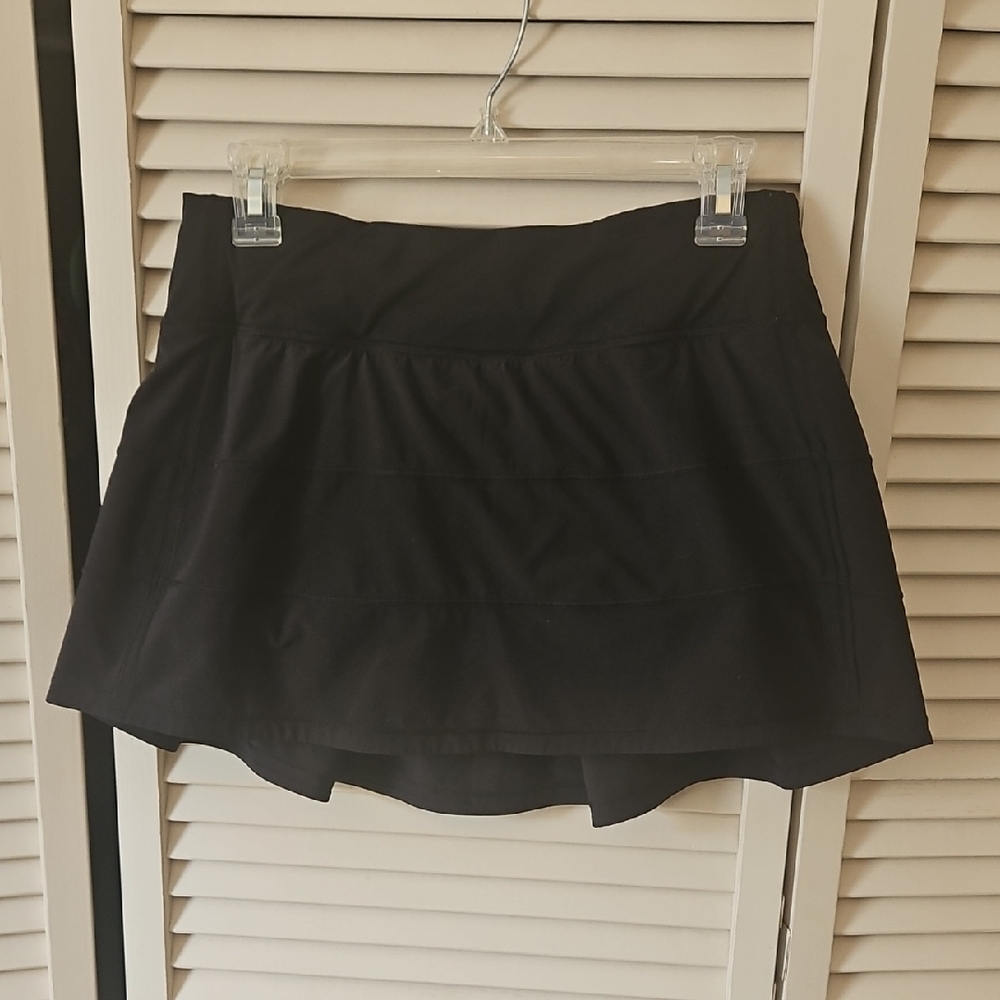 Lululemon Black Athletic Skirt